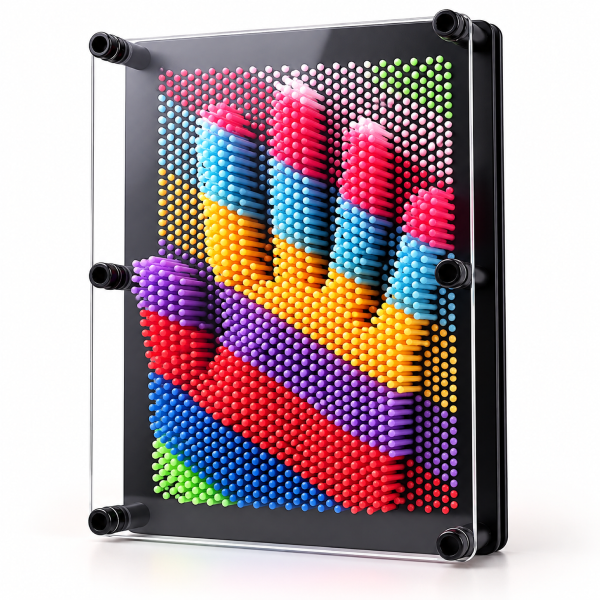 Colourful 3D Pin Art Impression Board