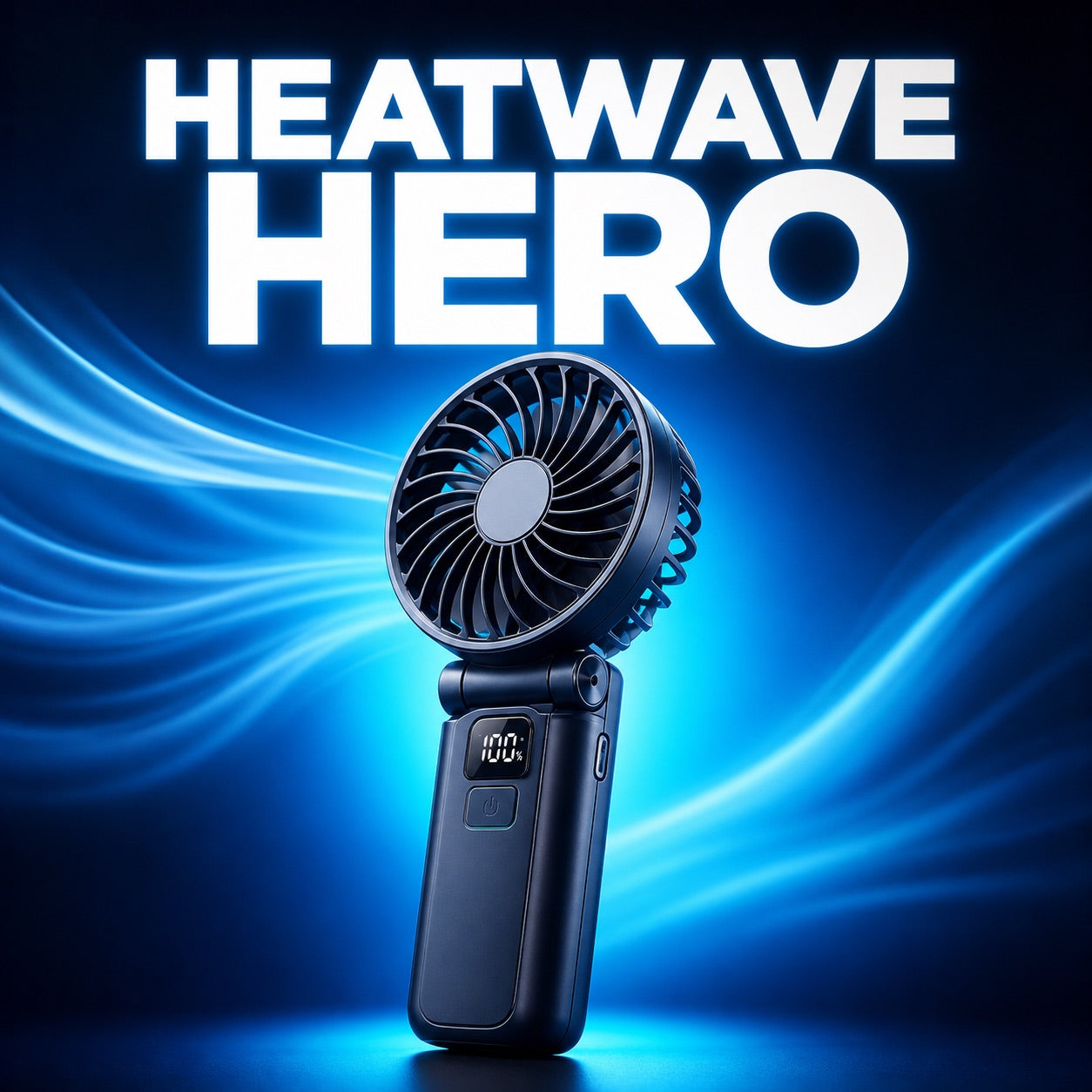 Rechargeable Handheld Fan – Pocket-Size Heatwave Hero