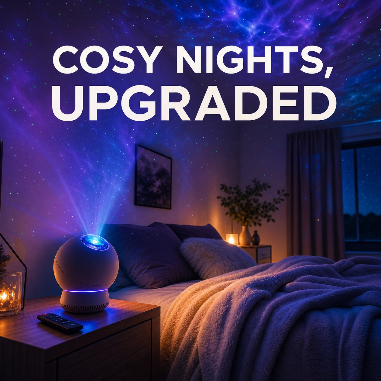 Galaxy Room Projector – Turn Your Ceiling Into a Galaxy